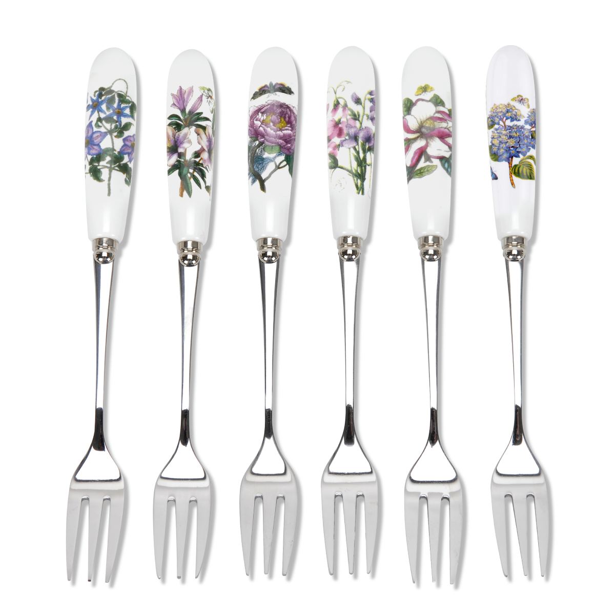 Botanic Garden Set of 6 Pastry Forks (Assorted) image number null